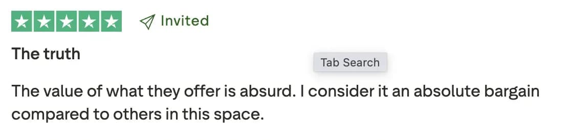 Partner testimonial screenshot 10 of 10